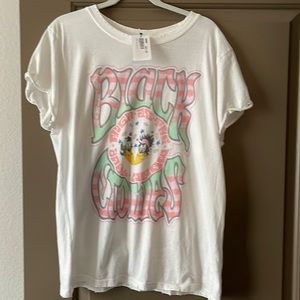 Black Crows distresses tee